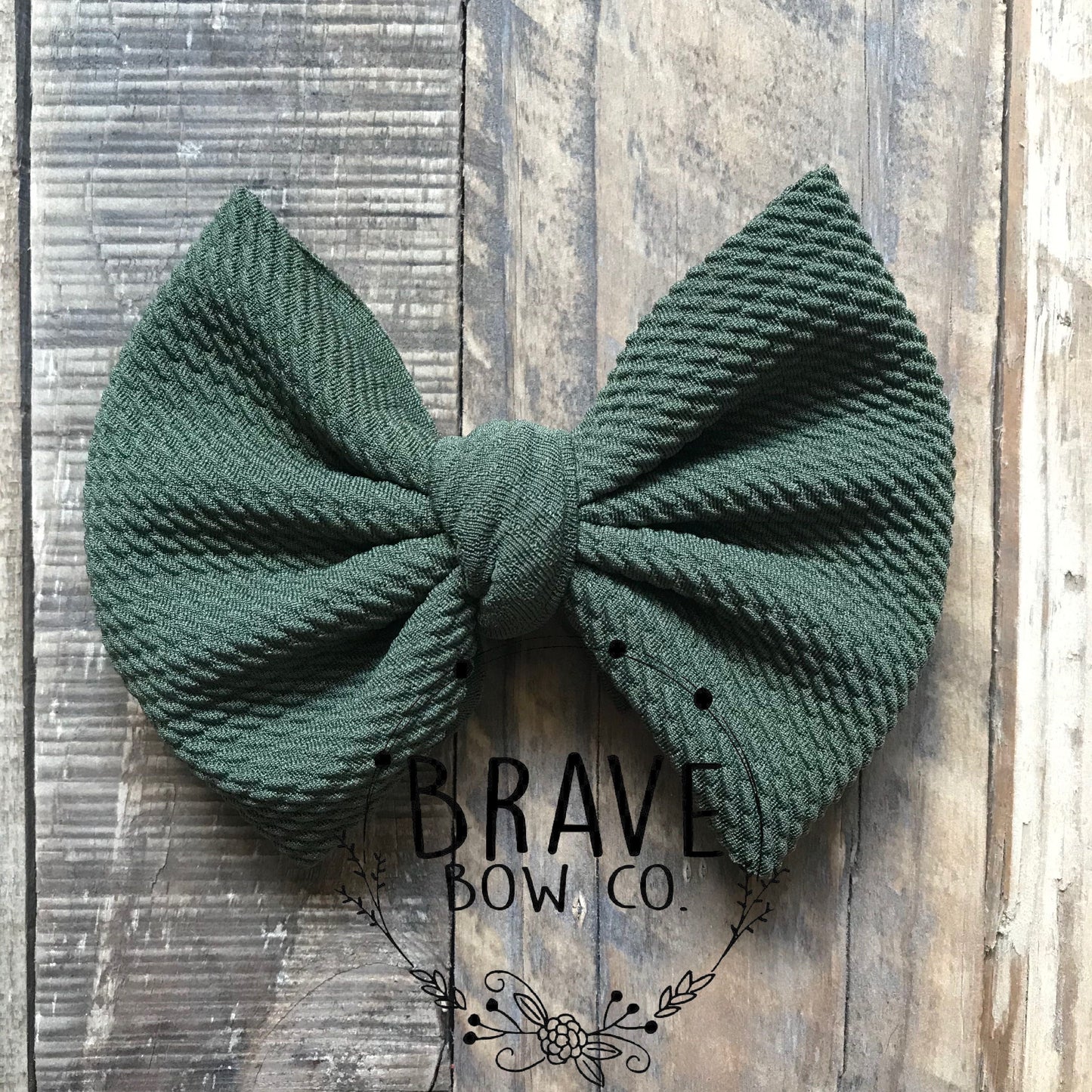 Sage Green Solid Color Hair Bow or Headband